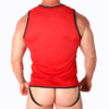 MACHO - CAMISETA ROJA L/XL