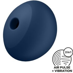SATISFYER - AIR POWER 4 STIMULATEUR  VIBRATEUR 12 VIBRATIONS BLEU