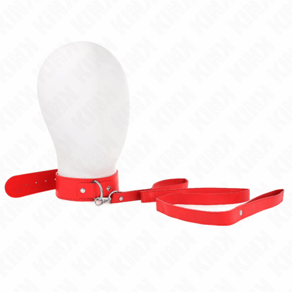 KINK - COLLIER AVEC CEINTURE 116 CM BRACELET ROJO AJUSTABLE 32-50 CM X 8 CM