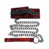 KINK - COLLIER DENTELLE AVEC CEINTURE AVEC CEINTURE EN CUIR VRAI 105 CM / 44 X 5,5 CM