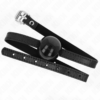 KINK - BALLE SOLIDE SIMPLE NOIRE 4 CM BAG 65 x 1,5 CM