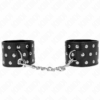 KINK - RETENUES-POIGNETS PUNK RÉGLABLES 19-24 CM X 5,5 CM