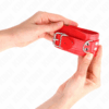 KINK - APPAREILS-POIGNETS SIMPLES ROUGE AJUSTABLES 20-23 CM X 5,5 CM