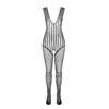 PASSION - BS 103 BODYSTOCKING BLANC TAILLE UNIQUE
