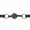 KINK - BOULE MOTIF DIAMANT 4,5 CM GAG MODÈLE 3 64,5 CM RÉGLABLE 42-60 CM