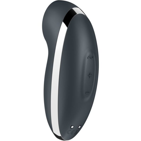 SATISFYER - TAP  CLIMAX 2 VIBRATEUR  STIMULATEUR GRIS