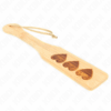 KINK - PALETTE EN BAMBOU DESIGN COEUR 32 X 5,5 CM