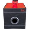 SECRET DOME - KINK CLUB LA NICHE CABINE NOIR ET ROUGE