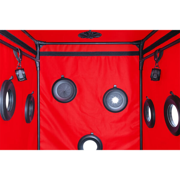 SECRET DOME - KINK CLUB CABIN SCANDALE NOIR ET ROUGE