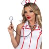 LEG AVENUE - COSTUME DINFIRMIÈRE EN CHEF BLANC S/M