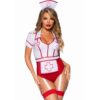 LEG AVENUE - COSTUME DINFIRMIÈRE SEXY ROUGE/BLANC S