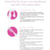 LEG AVENUE - PERRUQUE LONGUE FRANGE DROITE ROSE