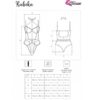 LIVCO CORSETTI FASHION - RUBIKA LC XG079 BODY CON GARGANTILLA NEGRO S