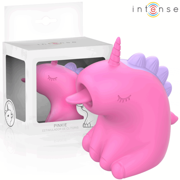 INTENSE - STIMULATEUR DE LANGUE ROTATIF À 360° PINKIE