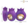 INTENSE - TULI STIMULATEUR CLITORIS 9 VIBRATIONS  9 OSCILLATIONS VIOLET