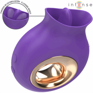INTENSE - TULI STIMULATEUR CLITORIS 9 VIBRATIONS  9 OSCILLATIONS VIOLET