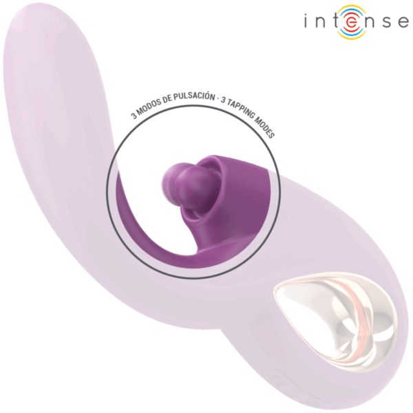 INTENSE - LALI VIBRATEUR MULTIFONCTION POINT G TAPPING  THRUST  VIBRATION VIOLET
