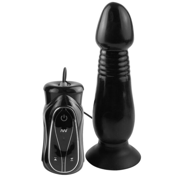 ANAL FANTASY VIBRATING THRUSTER PLUG ANAL VIBRADOR CON CONTROL REMOTO Y VENTOSA