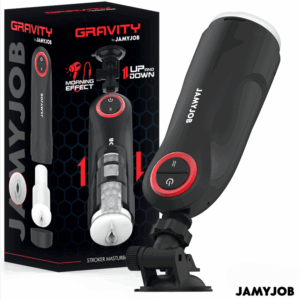 JAMYJOB - MASTURBATEUR VAGIN AUTOMATIQUE PAR GRAVITÉ 5 MODES DASPIRATION