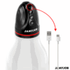 JAMYJOB - XPAND LITE POMPE À TESTICULES AUTOMATIQUE 3 NIVEAUX DONDES STIMULANTES GRIS