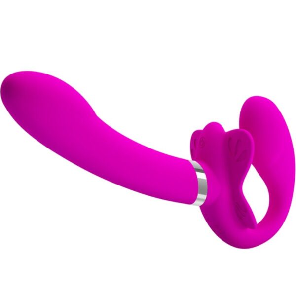 img_197330_e7785410c606ec3f884dcef9ea2356be_1.jpg PRETTY LOVE - VIBRATEUR DOUBLE STRAP-ON VALERIE 12 VIBRATIONS VIOLET