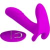 PRETTY LOVE - MASSEUR  VIBRATEUR 12 VIBRATIONS TÉLÉCOMMANDE VIOLET