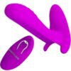 PRETTY LOVE - MASSEUR  VIBRATEUR 12 VIBRATIONS TÉLÉCOMMANDE VIOLET