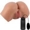 CRAZY BULL - HAILEY VIBRATEUR FESSIER AVEC CONTRÔLE RÉALISTE DU VAGIN ET DE LANUS À TÉLÉCOMMANDE