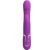PRETTY LOVE - VIBRATEUR ET STIMULATEUR MULTIFONCTION 4 EN 1 VIOLET
