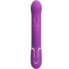 PRETTY LOVE - VIBRATEUR LAPIN MULTIFONCTION COALE 4 EN 1 VIOLET