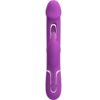 PRETTY LOVE - KAMPAS VIBRATEUR LAPIN MULTIFONCTION 3 EN 1 VIOLET
