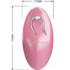 PRETTY LOVE - PINCES À TÉTONS CAILEY 10 VIBRATIONS TÉLÉCOMMANDE ROSE