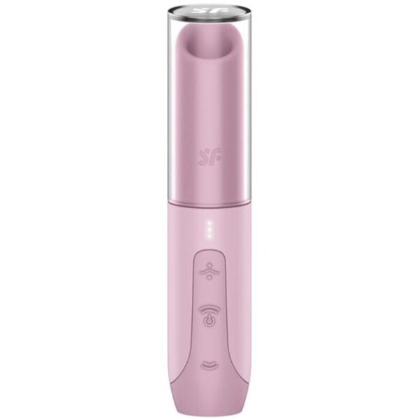 SATISFYER - STIMULATEUR DE CLITORIS SECRET KISS WAVE ROSE