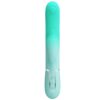 PRETTY LOVE - VIBRATEUR LAPIN MULTIFONCTION GIGI VERT AQUA