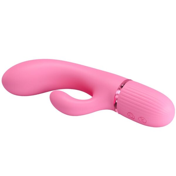 PRETTY LOVE - VIBRATEUR MARSKI RABBIT  POINT G ROSE