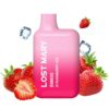 LOST MARY - (PACK PROFESSIONNEL EXPOSANT -10 UNITÉS) BM600 NICOTINE VAPER 2% JETABLE FRAISE GLACE