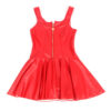 SUBBLIME - 957681 VESTIDO DE CUERO CON CREMALLERA DE CORAZÓN ROJO S/M