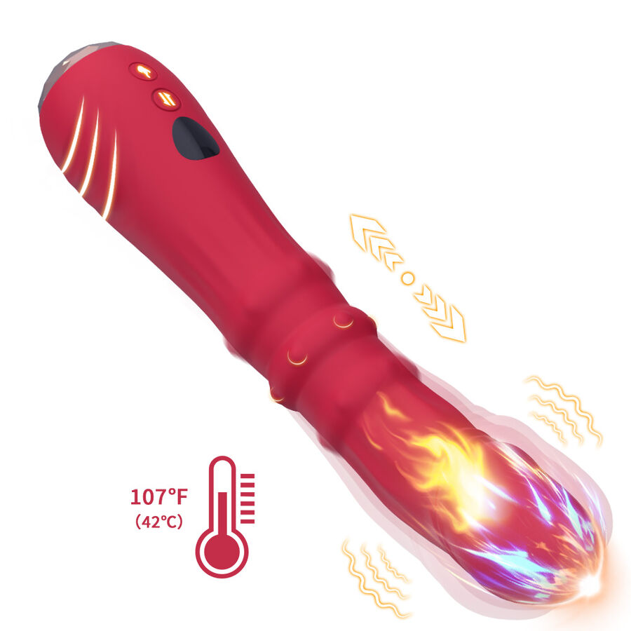 img_204965_d07cc45d4b6a0bf6daf347f1fde16974_1.jpg ARMONY - DILDO VIBRATEUR POINT A THERMO-RÉGLABLE ROUGE