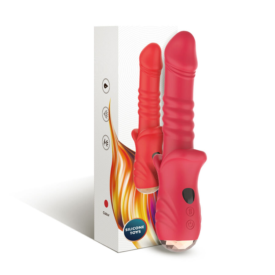 img_204979_e6108d5e07087411f2d001d859e39250_1.jpg ARMONY - POINT A DILDO VIBRATEUR STIMULANT ROUGE