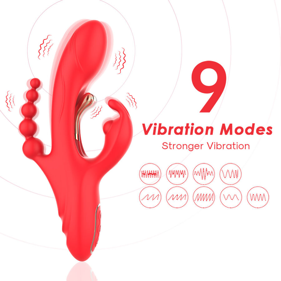 img_205146_e615d776c3f8a673cb17b3edea90657c_1.jpg ARMONY - STIMULATEUR DE POINT G ET DE CLITORIS VIBRATEUR ROUGE