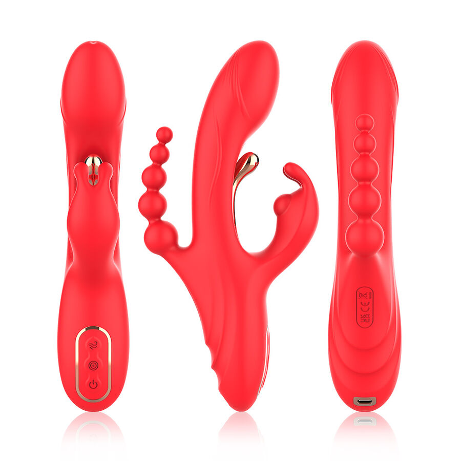 img_205148_3f305ef714c416e441e2a5bd5f6e39d0_1.jpg ARMONY - STIMULATEUR DE POINT G ET DE CLITORIS VIBRATEUR ROUGE