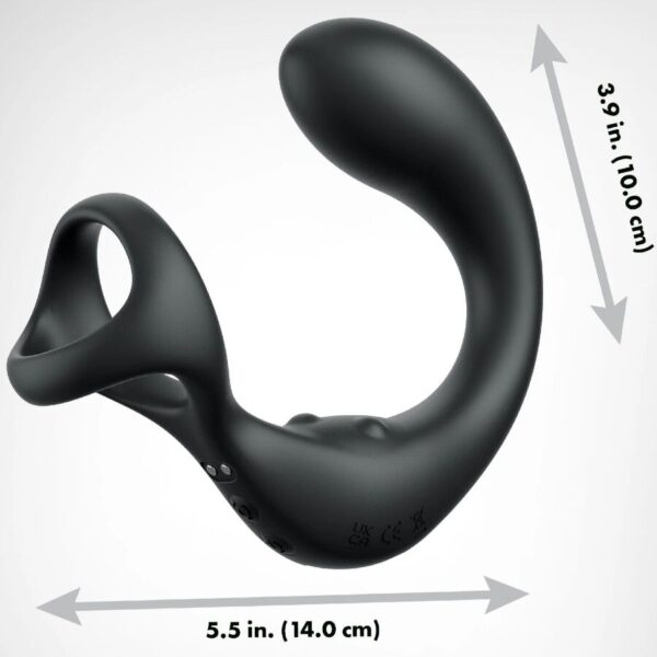 ANAL FANTASY ELITE COLLECTION - MASSEUR ANAL VIBRANT AVEC TÉLÉCOMMANDE