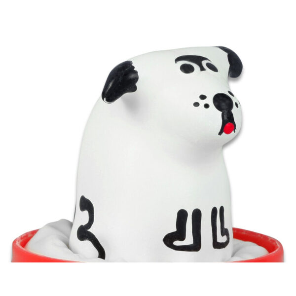 CONDOMERIE - PRÉSERVATIFS FANTAISIE PEINTS À LA MAIN CHIEN DALMATIEN