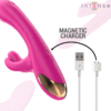 INTENSE - BRITNEY VIBRATEUR LAPIN MULTIFONCTION 23 CM ROSE
