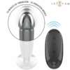 INTENSE - PLUG ANAL 10 VIBRATIONS GODE MÉTALLIQUE AVEC TÉLÉCOMMANDE S