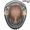 ADDICTED TOYS LOCKED - À PÉNIS VERROUILLÉE SANS CLÉ 11,5 CM
