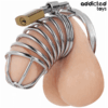 ADDICTED TOYS LOCKED - CAGE À PÉNIS EN MÉTAL IRON CELL 4 CM TAILLE S