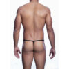MOB - TANGA NEGRO CON FORMA DE LAGRIMA TALLA S/M