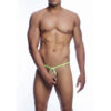 MOB - TANGA VERDE CON FORMA DE LAGRIMA TALLA S/M