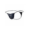 MOB - TANGA DE ENCAJE NEGRO TALLA S/M